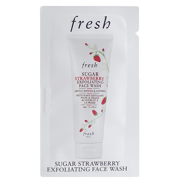 fresh face wash strawberry