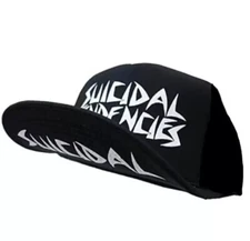 New Suicidal Tendencies OG White Logo Flip Bill Snapback Black Hat Cap