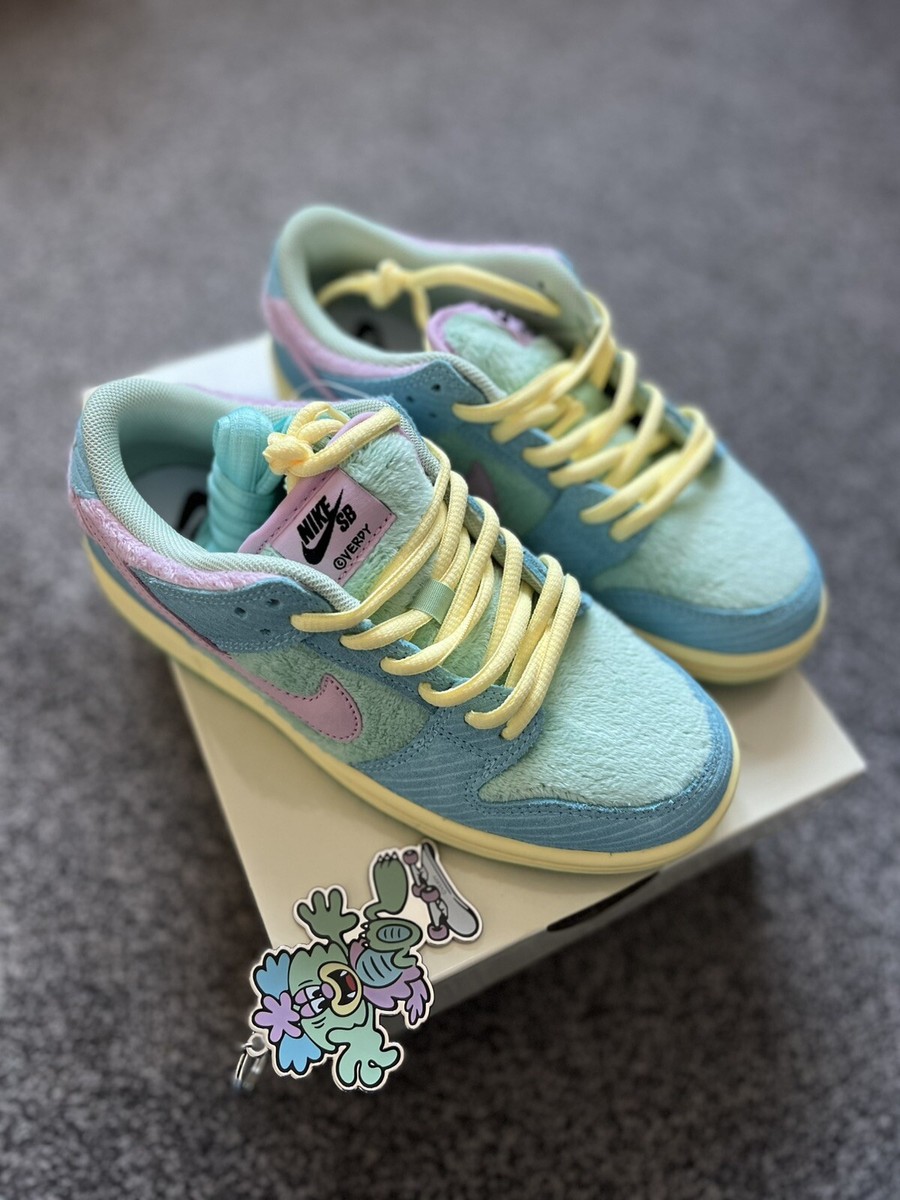 VERDY × Nike SB Dunk Low Pro QS PS 22cm Nike SB x Verdy Dunk Low Pro VISTY PS UK 2 IN HAND | eBay UK