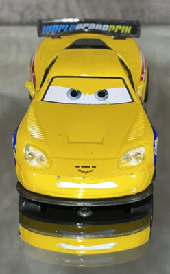 CARS Jeff Gorvette Disney Pixar Mattel 1/64 Corvette Diecast