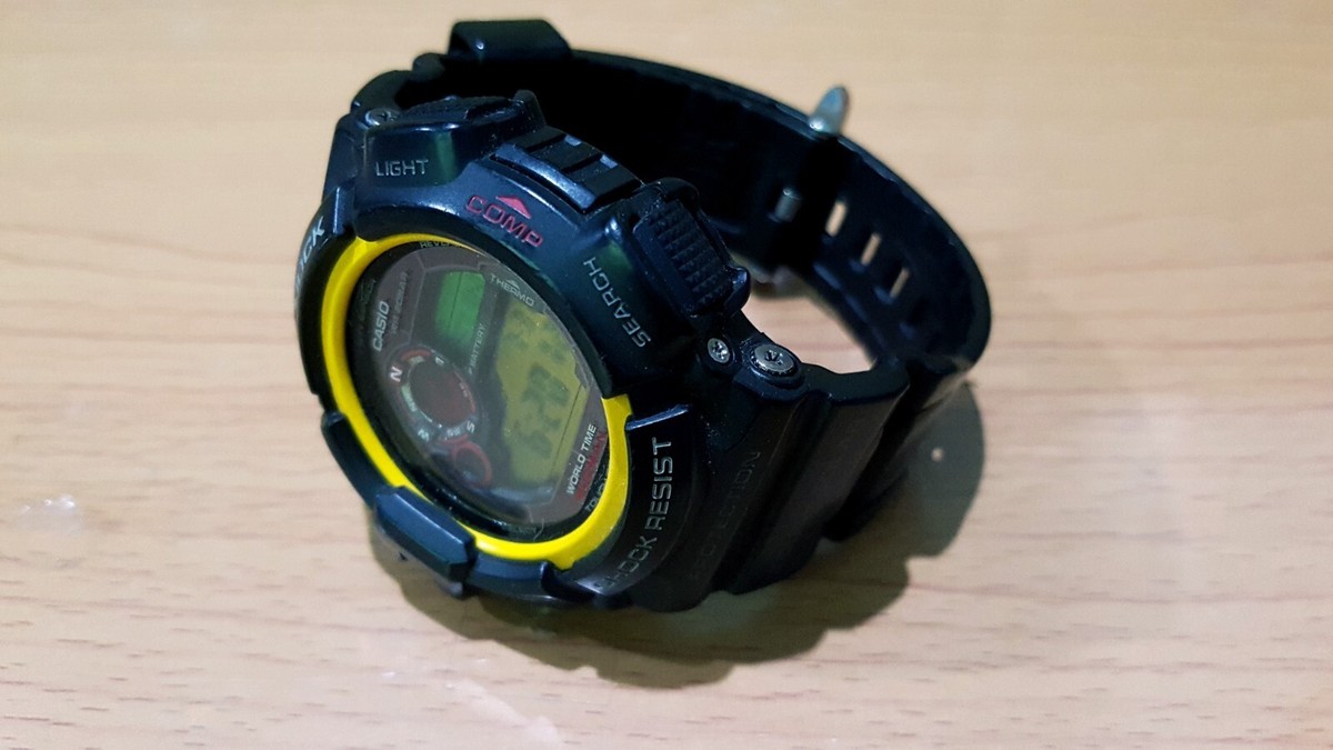 G-SHOCK 　MUDMAN GW-9300 CASIO G-Shock Mudman GW-9300 Black Solar Atomic Radio Men's