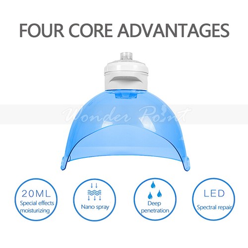 Professional LED Photon Facial Steamer Hydrogen Oxygen Water Mask SPA Machine - 第 8/12 張圖片