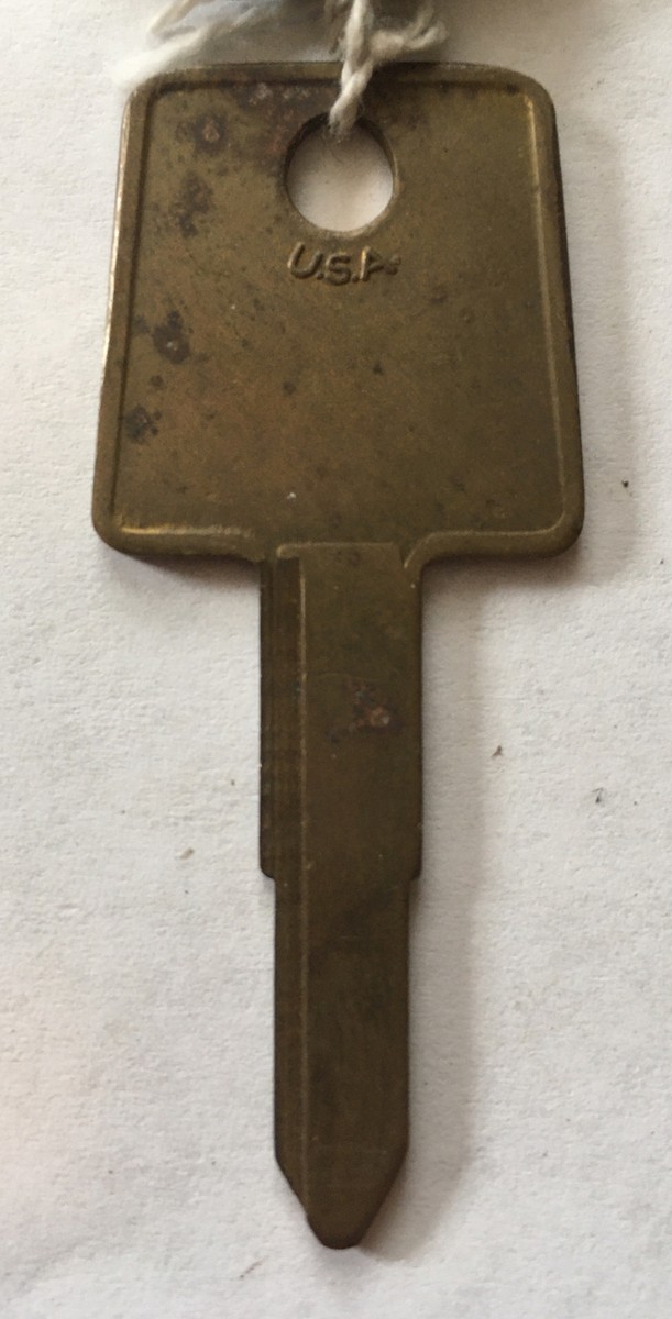 2 NOS CURTIS BLANK KEY HD72 X57 VINTAGE BLANKS HONDA MOTORCYCLES