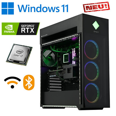 HP Omen Gaming PC - Intel Core i7 13700K, 32GB RAM, RTX 4070 Ti, 2TB SSD, Win11
