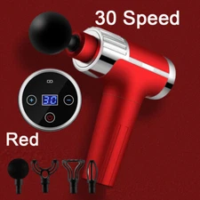 30 Speed Massage Gun Percussion Massager Deep Tissue Muscle Vibrating Relaxing