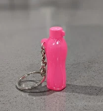 Tupperware Eco Bottle  KeyChain Pink Punch  New