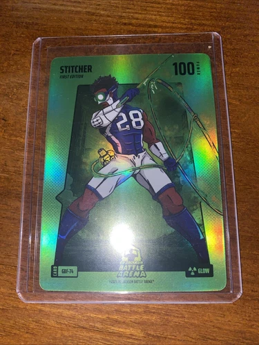 2024 Bo Jackson Battle Arena Jonathan Taylor STITCHER GREEN GLOW BATTLEFOIL RARE