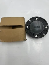 PASCO 296 Quick Cast Iron 4x2 Closet Flange Built In Test Cap Heavy Duty Black