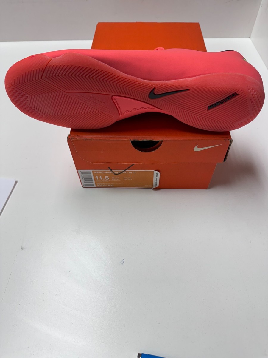 Nike Mercurial Victory III Indoor Men's Soccer Shoe Mango-Metallic