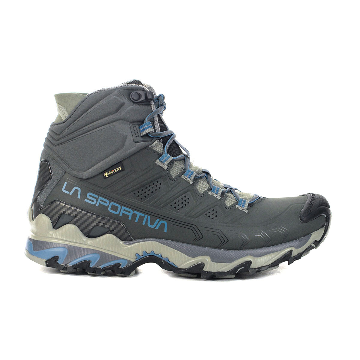 La Sportiva Mujer Ultra Raptor II Cuero Medio GTX Carbono/Atlántico Senderismo Bo...