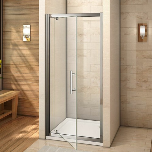 2-Pack Shower Door Seal Strip – Transparent PVC Gasket For 6/8/10/12/15mm Glass, 50cm Length, Easy Cut-to-Fit For Wet Room Separation