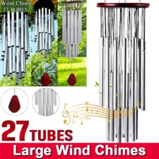 Large 27 Tubes Windchime Chapel Bells Wind Chimes Outdoor Garden Home Decor Gift