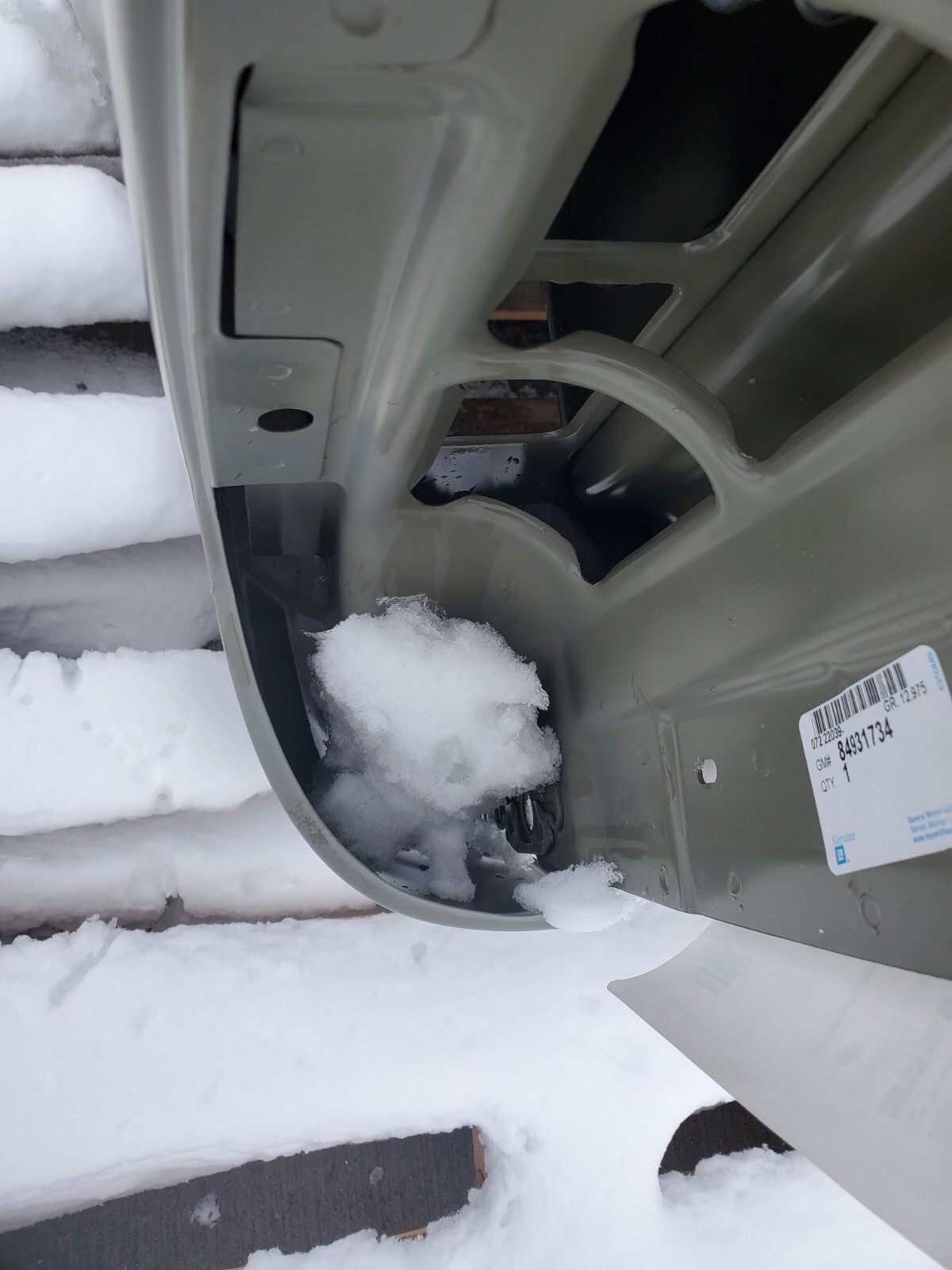 84931734 Chevy Colorado Truck Bed Short Box NEW OE GM Primer 2015