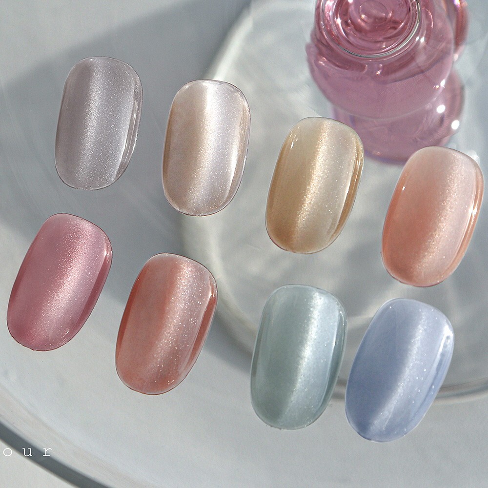 Mayour Silhouette Magnetic Gel Nail 8ml x 8 Colors SET Nail Polish