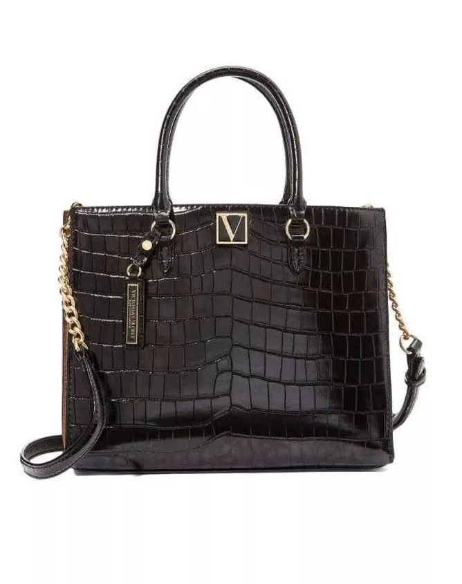 Victoria s Secret Structured Satchel Bag New eBay