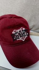 Harry Potter Hogwarts Logo Granate Rojo Correa Gorra Adulto Ajustable 3.24