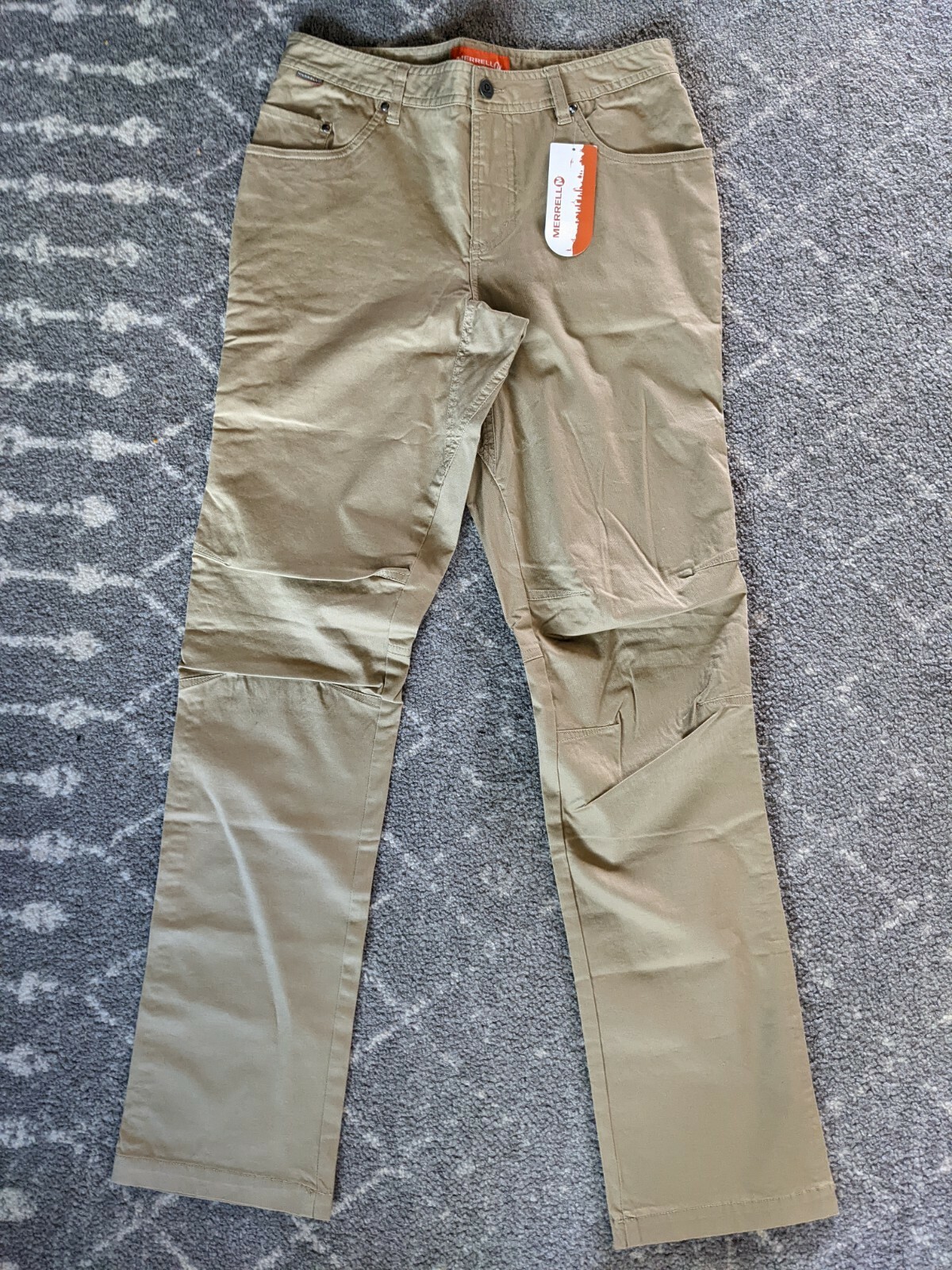 Pantalone Merrell Uomo 30x34 Articolus Casual Escursionismo Lavoro Cotone Elasticizzato Gamba Dritta
