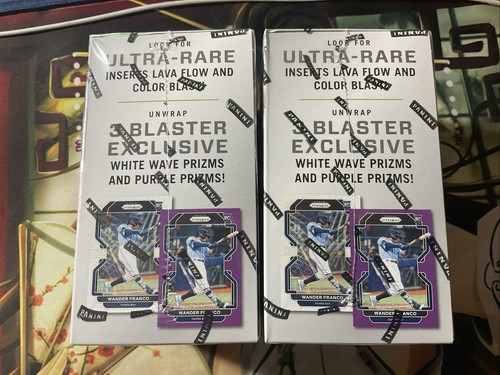 2022 PANINI PRIZM BASEBALL BLASTER BOXS LOT 2 FACTORY SEALED X2 - Picture 4 of 8
