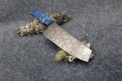 integrity implements Sukini santoku in AEB-L custom handmade kitchen knife
