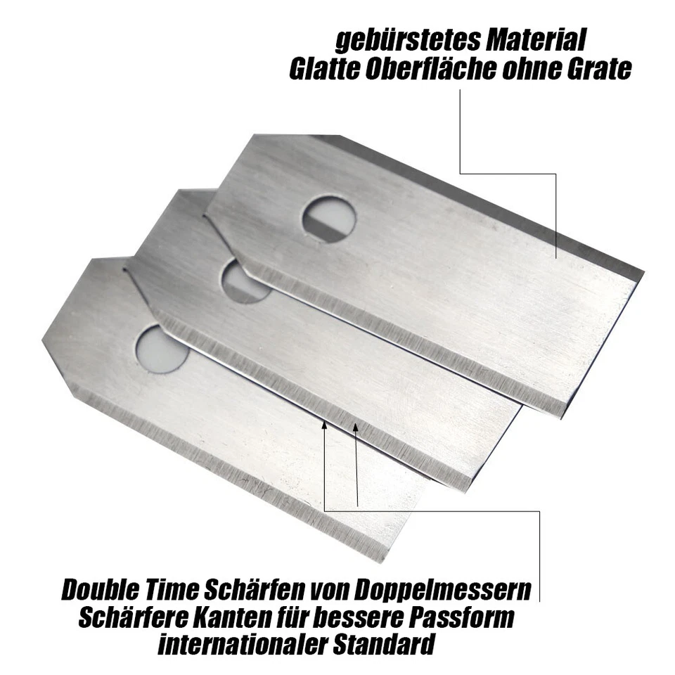 45 Stück Titan Ersatz Messer Klingen für Husqvarna Automower Gardena Mähroboter - Bild 3 von 4