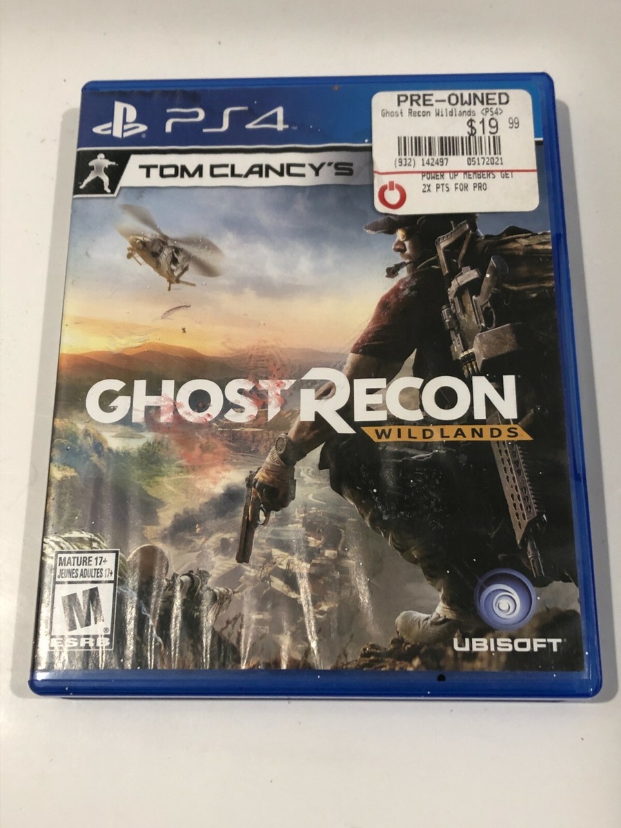 Tom Clancy's Ghost Recon Wildlands PS4 Video Game, No Manual