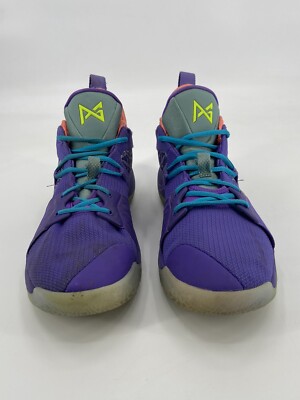 Nike Zoom A02986-001 PG2 Mamba Mentality Men\'s Sz 12 Purple Green Paul George Nike Zoom A02986-001 PG2 Mamba Mentality Men main image 3
