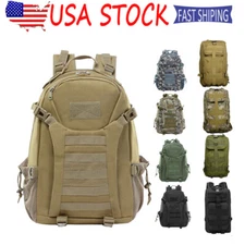 Tactical Backpacks Military Molle Army Assault Pack Bag Hiking Treeking Rucksack