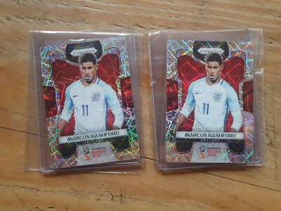 2018 Prizm Lazer Marcus Rashford 2x