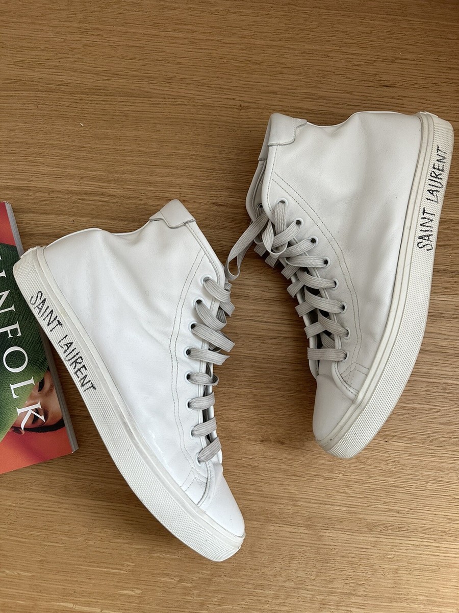 saint laurent malibu sneakers Leather | eBay