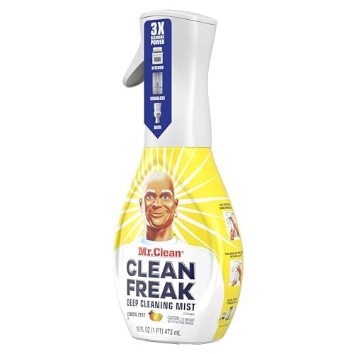 Mr Clean Clean Freak Multi Surface Cleaner Spray Pack of 4 Lemon Zest 16 Fl Oz - Picture 9 of 11