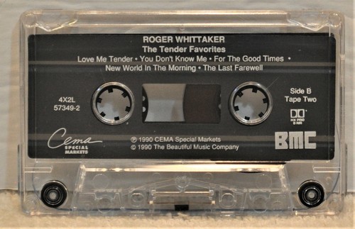 ROGER WHITTAKER "The Tender Favorites" Cassette - Picture 4 of 4