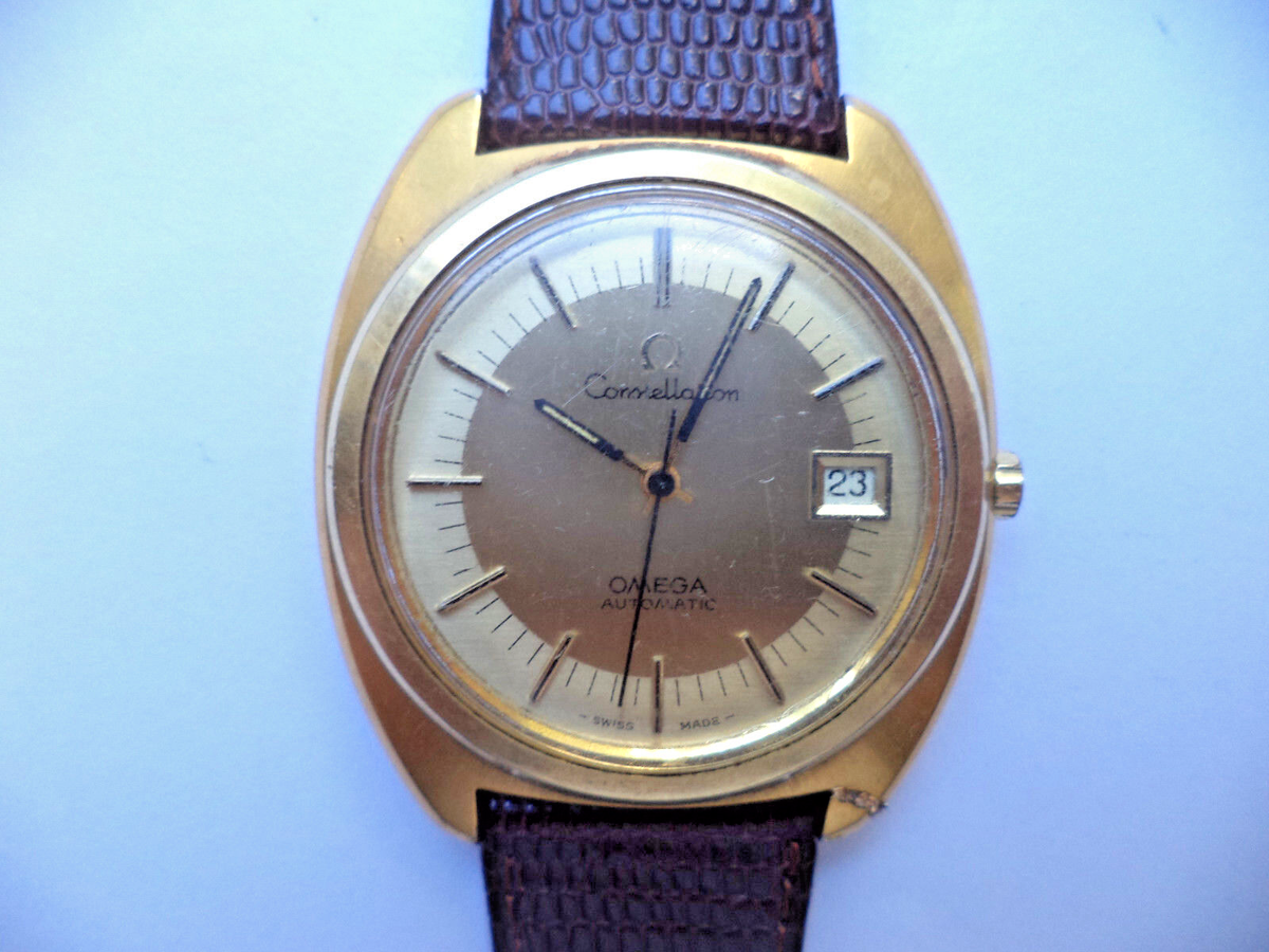 OMEGA CONSTELLATION Men's Automatic Watch 23 Jewel Date Quick Set