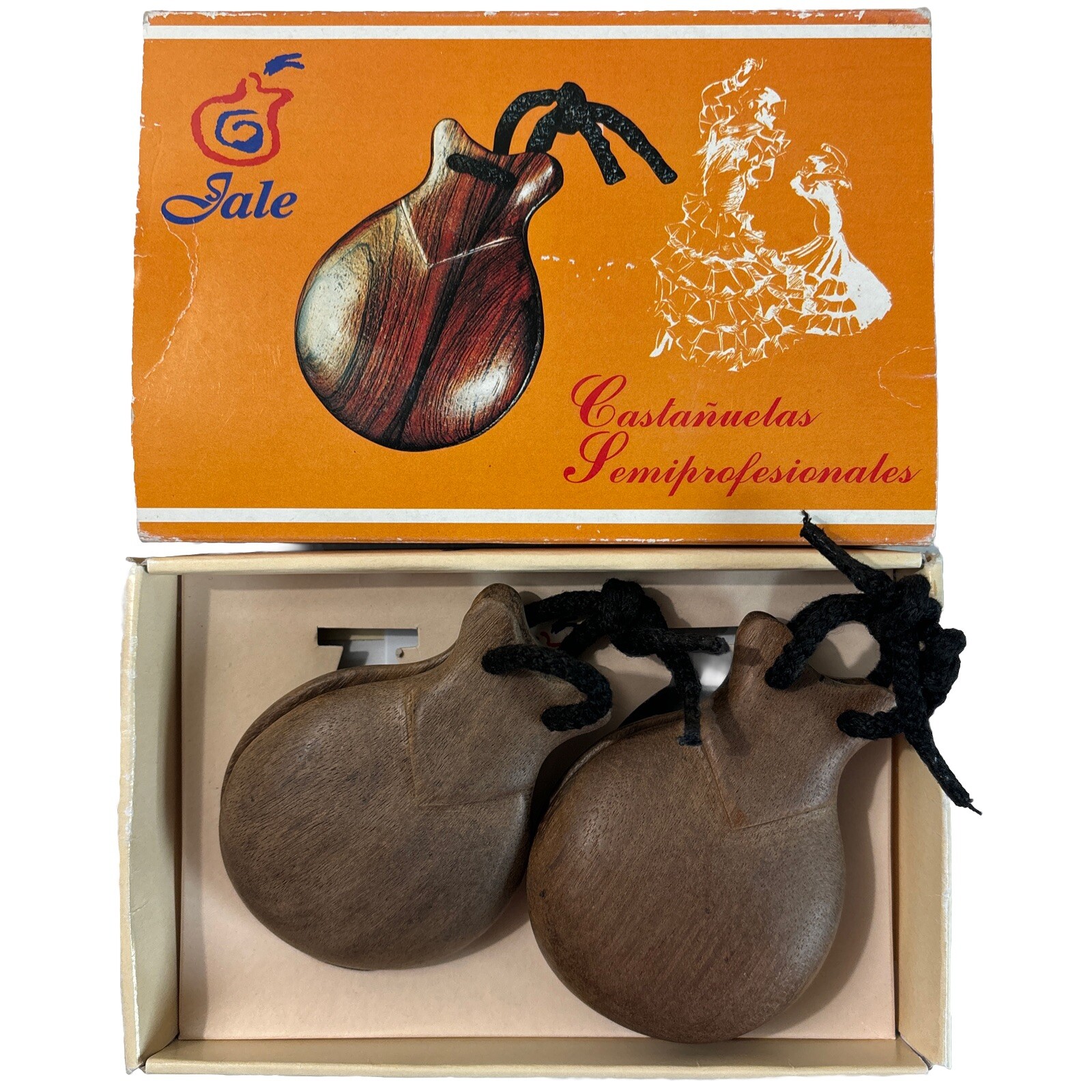 Jale Castanuelas Professional Made in Spain Fibra Negra