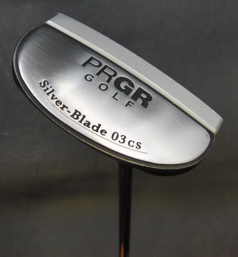 PRGR Golf Silver Blade 03 CS Putter 86cm Playing Length Steel Shaft PSYKO Grip - Picture 3 of 11