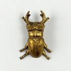 Stag Beetle Wall Hanging Ornament Figurine Decoration Gallery Art Vintage Home