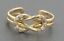 縮圖 9  - Handmade Diamond 14ct Yellow Gold Love Knot Cuff Ring
