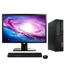 Lenovo ThinkCentre M720S SFF Intel i5-9500 32GB RAM 1TB SSD Win11 PC 23''Monitor