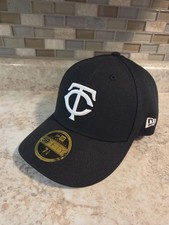 Men's New Era 59Fifty Low Profile - Minnesota Twins - 7 1/4 Black Fitted Hat