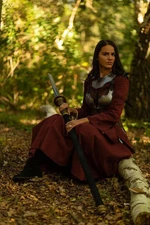 Medieval Knight Lady Steel Breastplate- Lady Cuirass - Historical Leather Armor