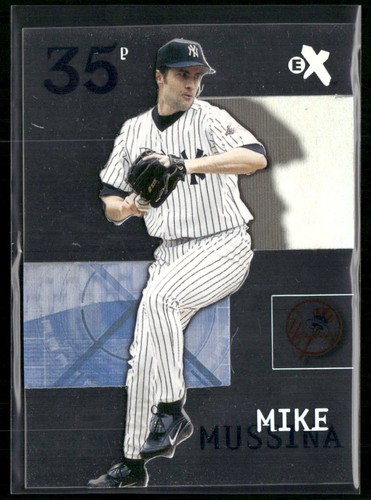 2003 Fleer E-X Mike Mussina #49 card