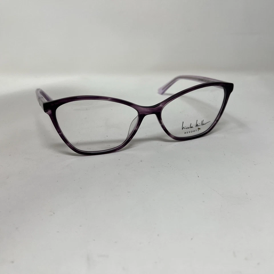 NICOLE MILLER КРЫШКА FERRAT C01 56-15-135 ФИОЛЕТОВЫЙ FLEX ШАРНИРНЫЕ ОЧКИ 180Q - Изображение 4 из 4