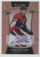 2019 Upper Deck Allure Rookies Pink Diamond 56/59 Rudolfs Balcers #111 Auto 7m3