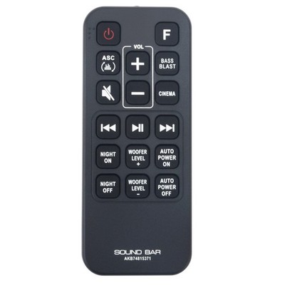 AKB74815371 Replace Remote Control fit for LG Sound Bar SK3E SK3D SK4D SPH4B-W