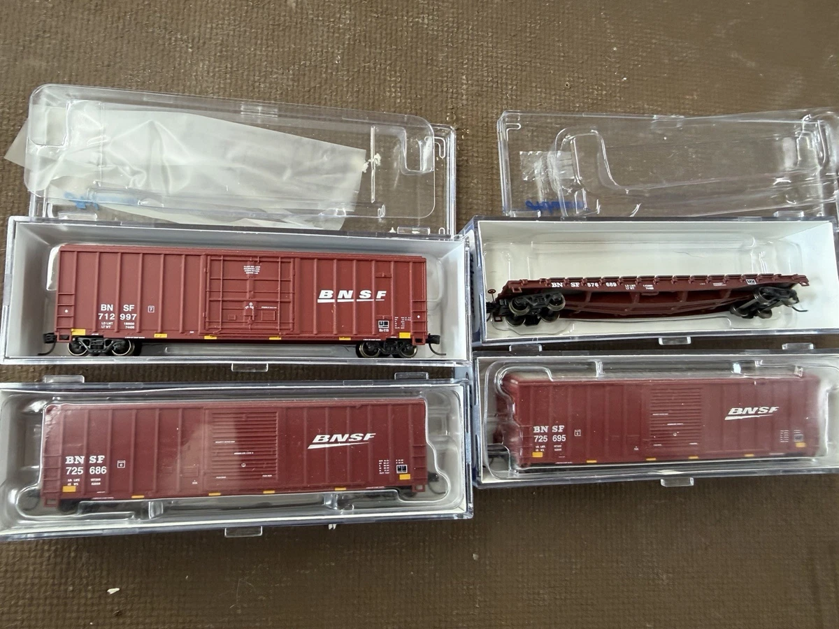 Bnsf In Ho Scale Model Railroad Freight Cars for sale | eBay