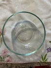 Pyrex 7200 Clear Glass Round Bowl, Microwave Safe Pressed Glass Glossy