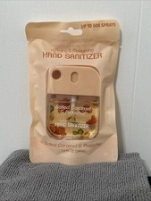 Wish Spray Hand Sanitizer Salted Caramel  Pistachio, 1.2 oz, NEW UNOPENED