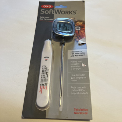 OXO Softworks Digital Display Instant Read Stainless Steel Food Thermometer