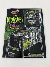 Stern Pinball Munsters Premium Pinball Game Flyer