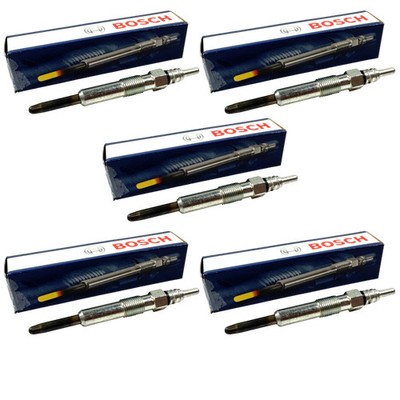 5 x Bosch Glühkerzen Glühkerze VW Bus T4 2,5 TDI Multivan GLP003 Duraterm