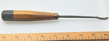   Vintage 1/8" S.J. Addis   28 Front Bent Gouge Carving Chisel INV R678 